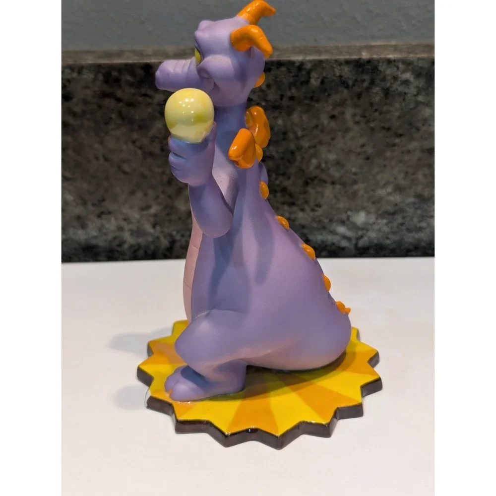 Disney Parks Epcot Figment Figurine Statue Imagination Institute Light Bulb READ